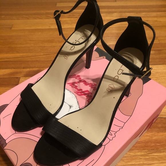 Aldo strappy black heels - Picture 1 of 4